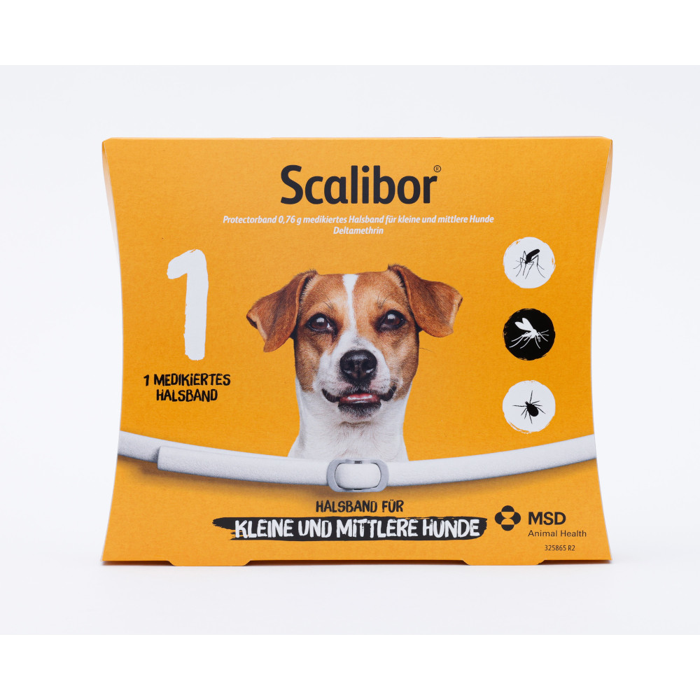 Scalibor HALSBAND FÜR KLEINE & MITTLERE HUNDE 1 St Halsband