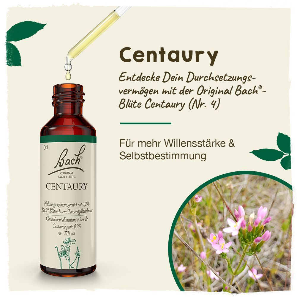 BACHBLÜTEN Original Centaury Nr.4 20 ml Tropfen