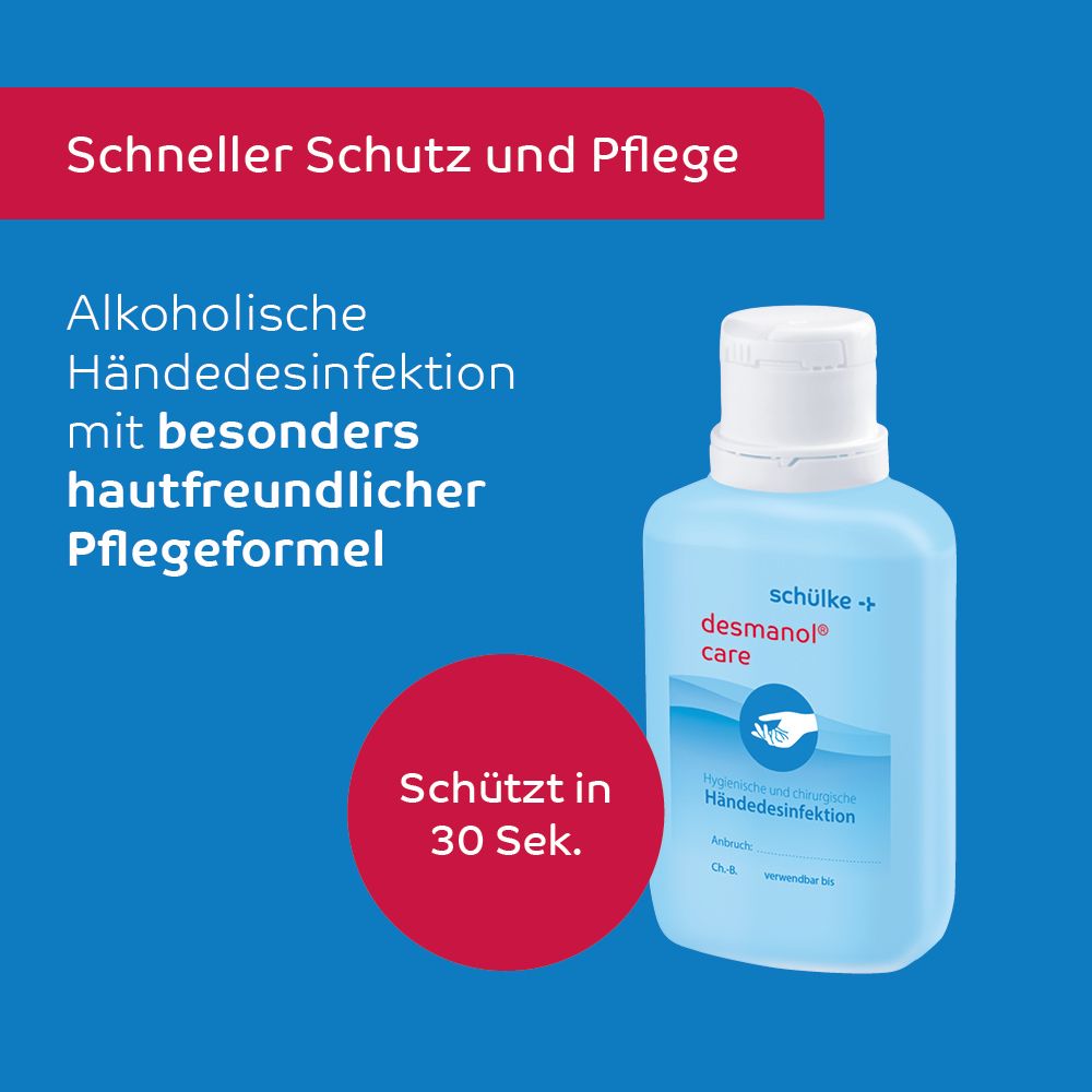 desmanol care Händedesinfektion 1000 ml Lösung