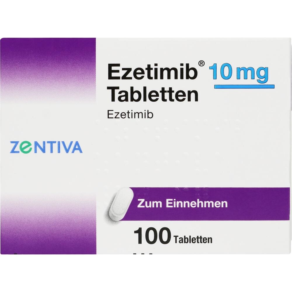 Ezetimib Zentiva 10 mg 100 St Tabletten