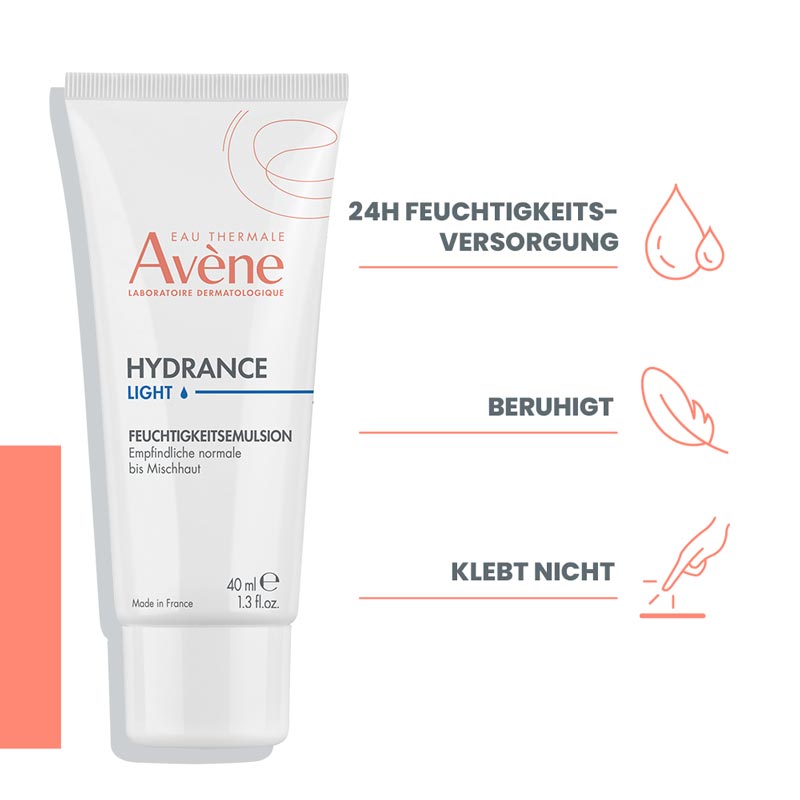 Avène HYDRANCE LIGHT FEUCHTIGKEITSEMULSION 40 ml Emulsion