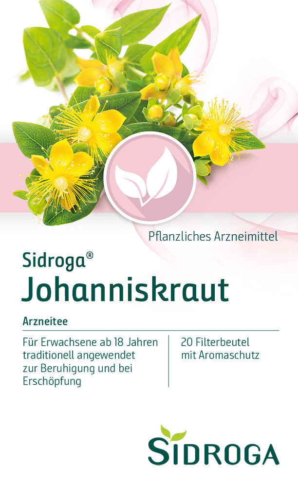 SIDROGA Johanniskraut 20X1.75 g Tee