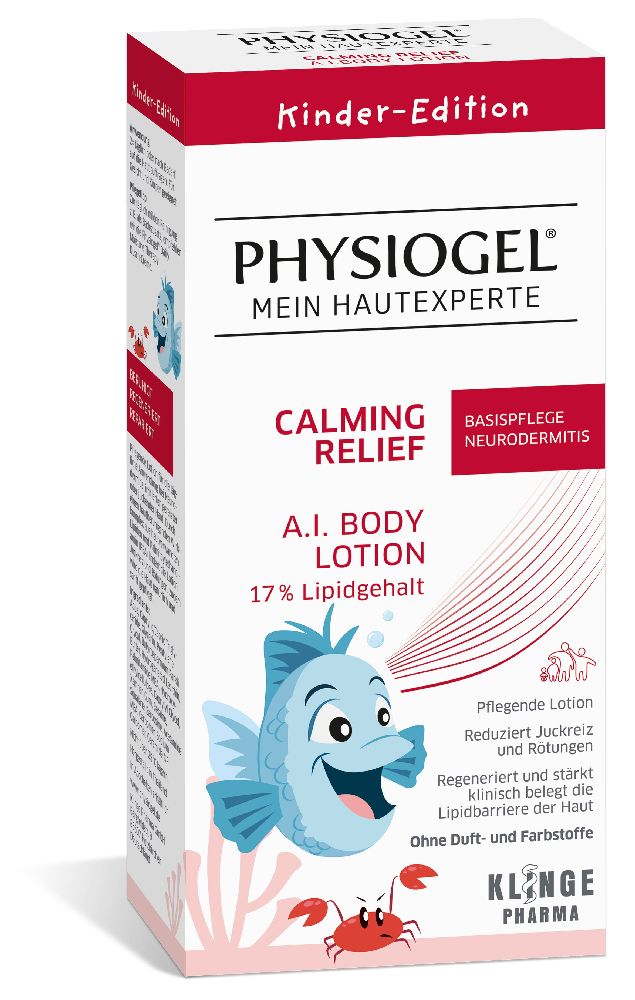 PHYSIOGEL CALMING RELIEF A.I. Kids Bodylotion: Basispflege bei Neurodermitis 200 ml Lotion