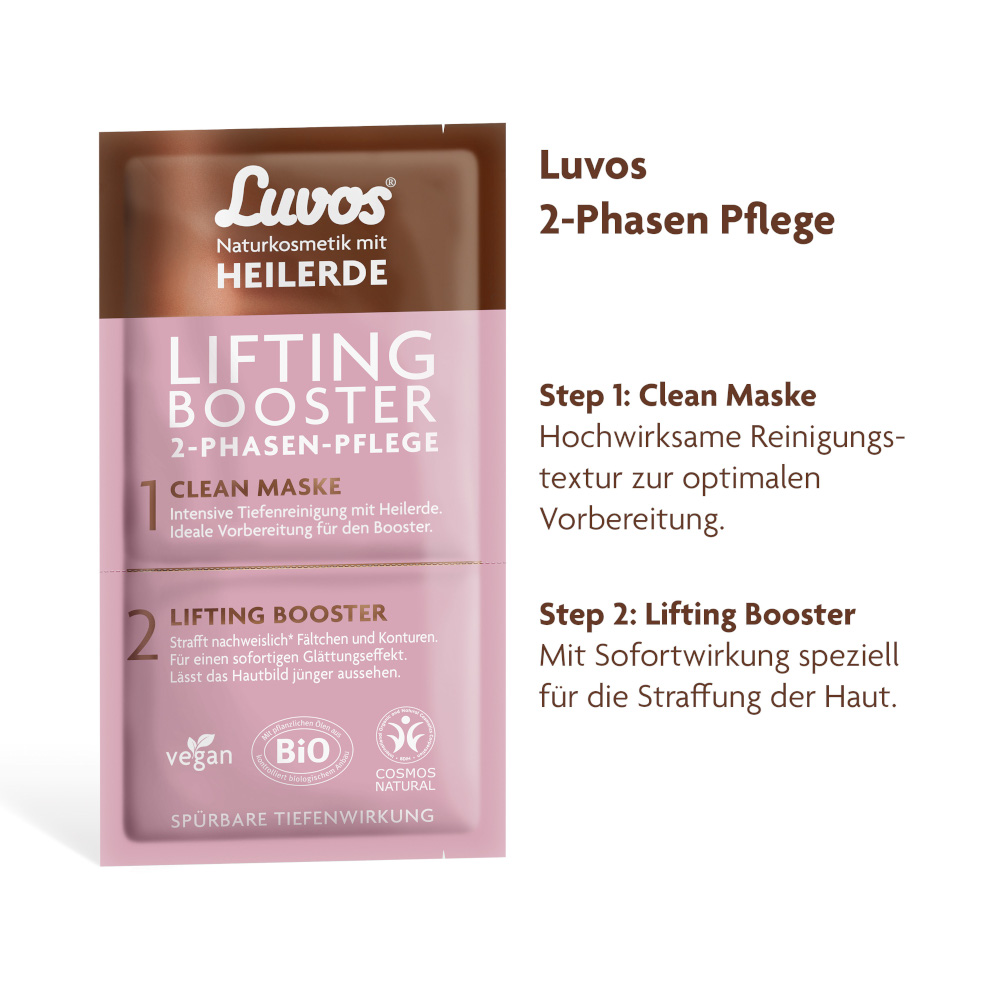 Luvos HEILERDE LIFTING BOOSTER 1 Packung Gesichtsmaske