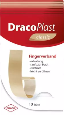 DracoPlast classic Fingerverband 2 × 12 cm 10 St Pflaster