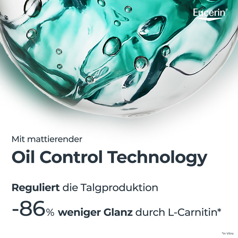 Eucerin SUN OIL CONTROL DRY TOUCH FACE SUN GEL-CREME LSF 50+  - Jetzt 20% sparen  50 ml Creme