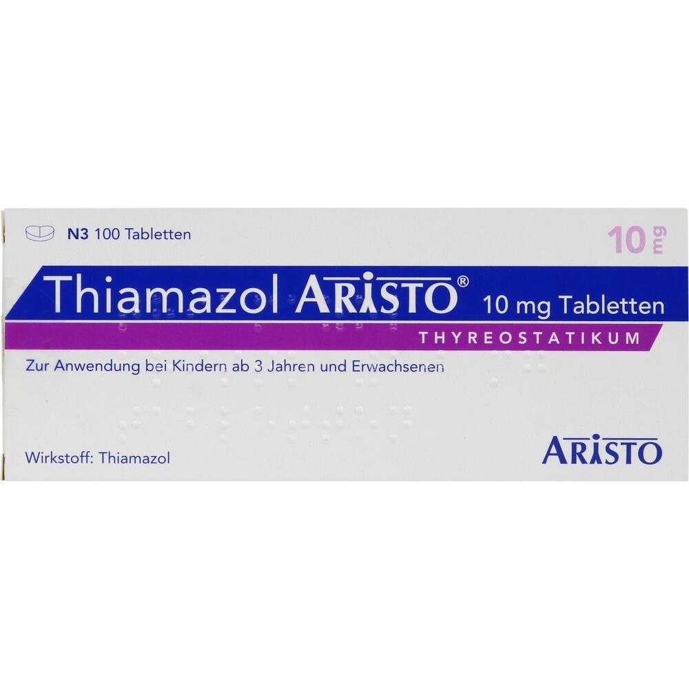 Thiamazol Aristo 10mg 100 St Tabletten