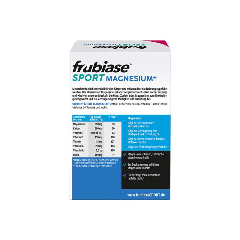 frubiase MAGNESIUM PLUS 20 St Brausetabletten