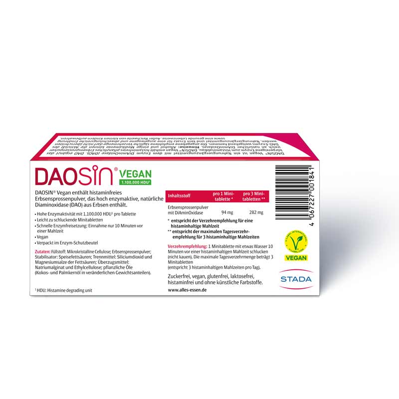 DAOsin VEGAN  25 St Tabletten