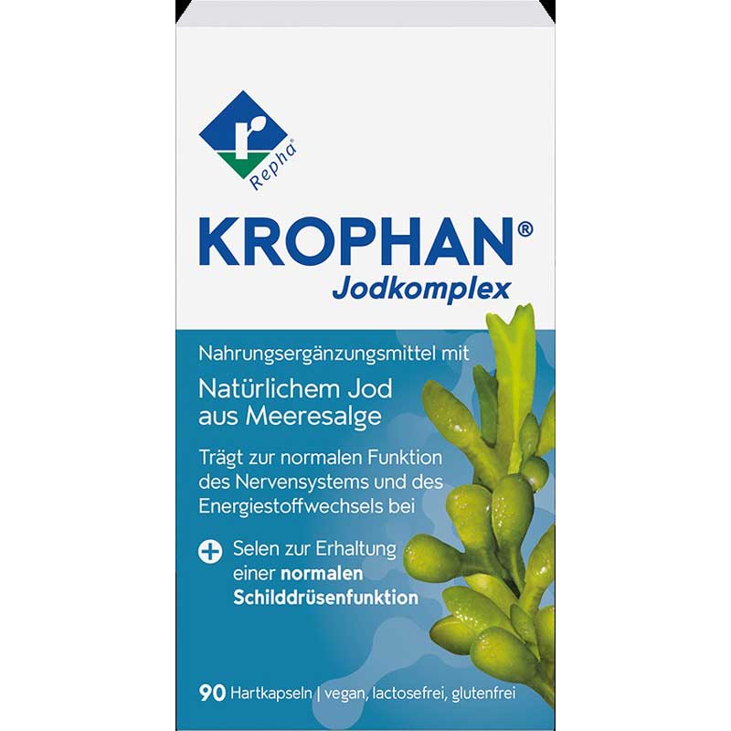KROPHAN Jodkomplex 90 St Hartkapseln