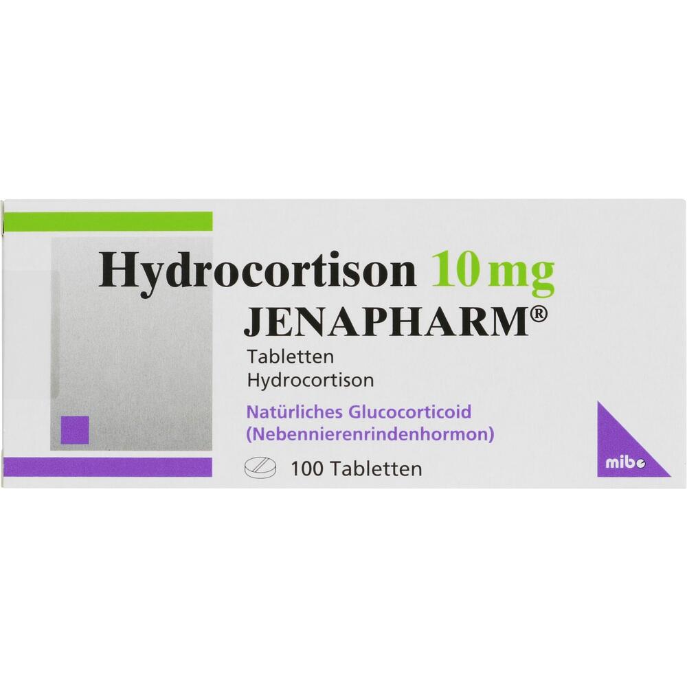 HYDROCORTISON 10 mg Jenapharm Tabletten 100 St Tabletten