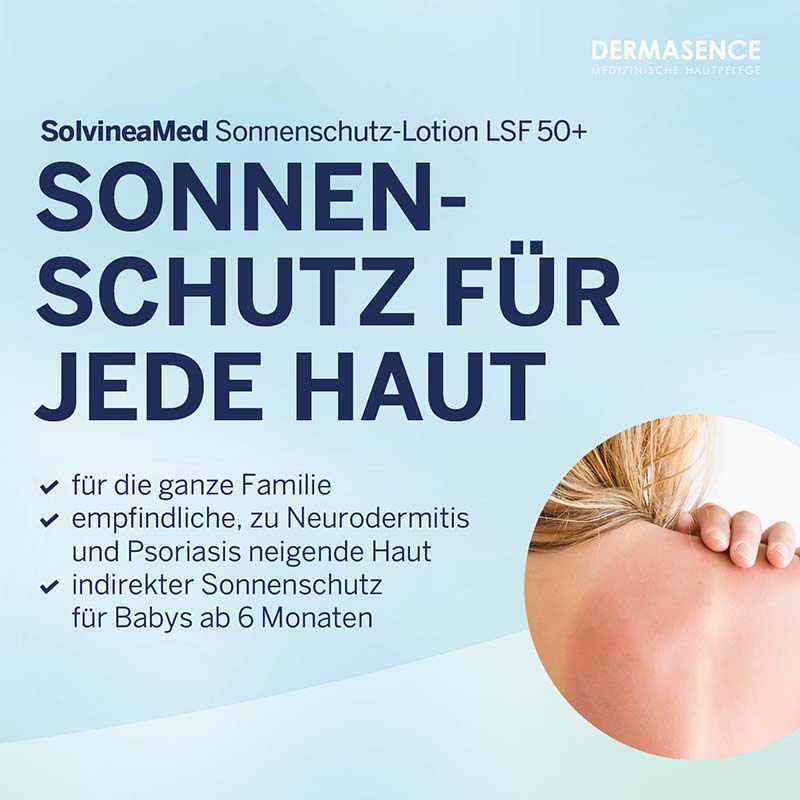 DERMASENCE SolvineaMed SONNENSCHUTZ-LOTION LSF 50+ 200 ml Lotion