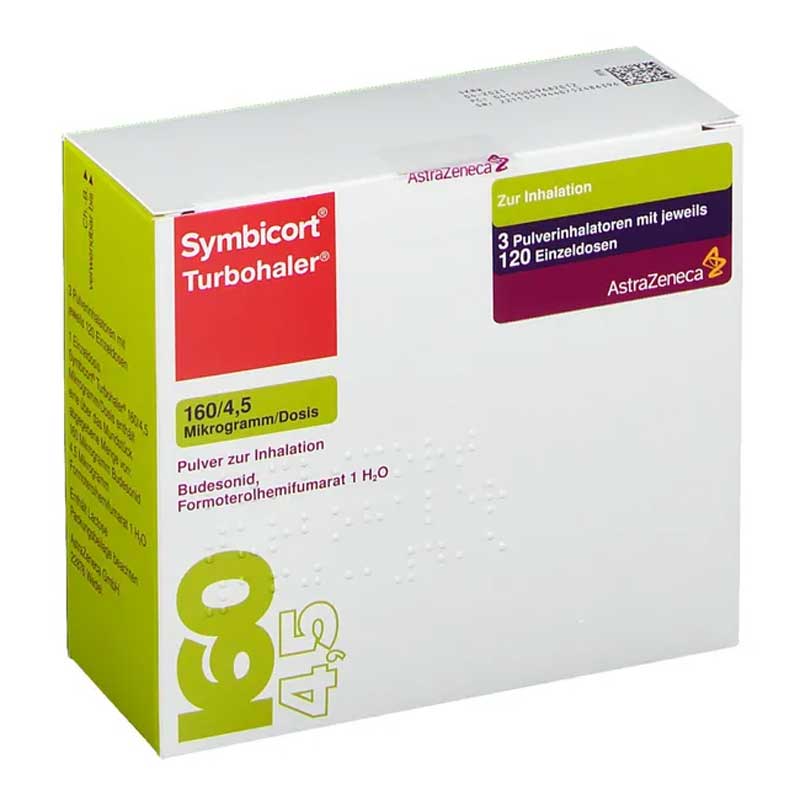 Symbicort Turbohaler 160/4,5 Mikrogramm/Dosis 3 St Inhalationspulver