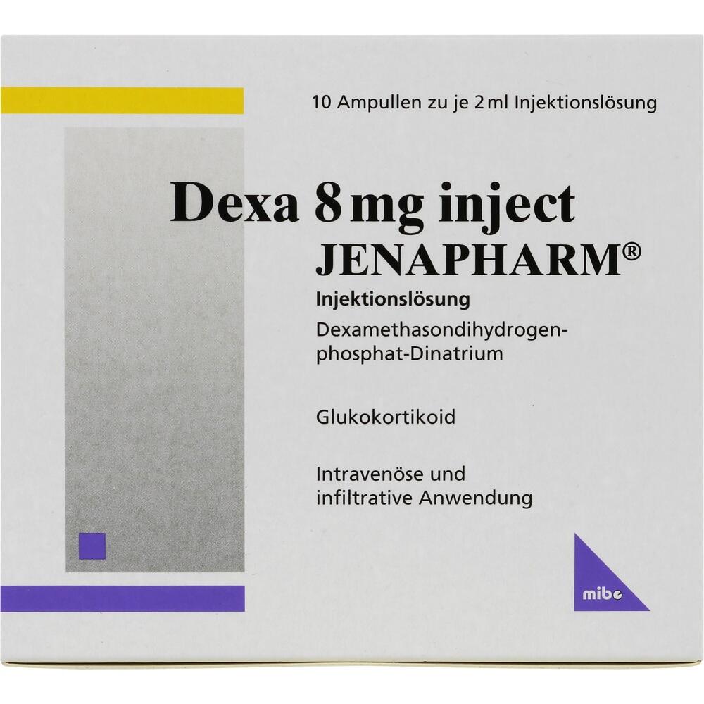DEXA 8 mg Injekt Jenapharm Ampullen 10X2 ml Injektionslösung