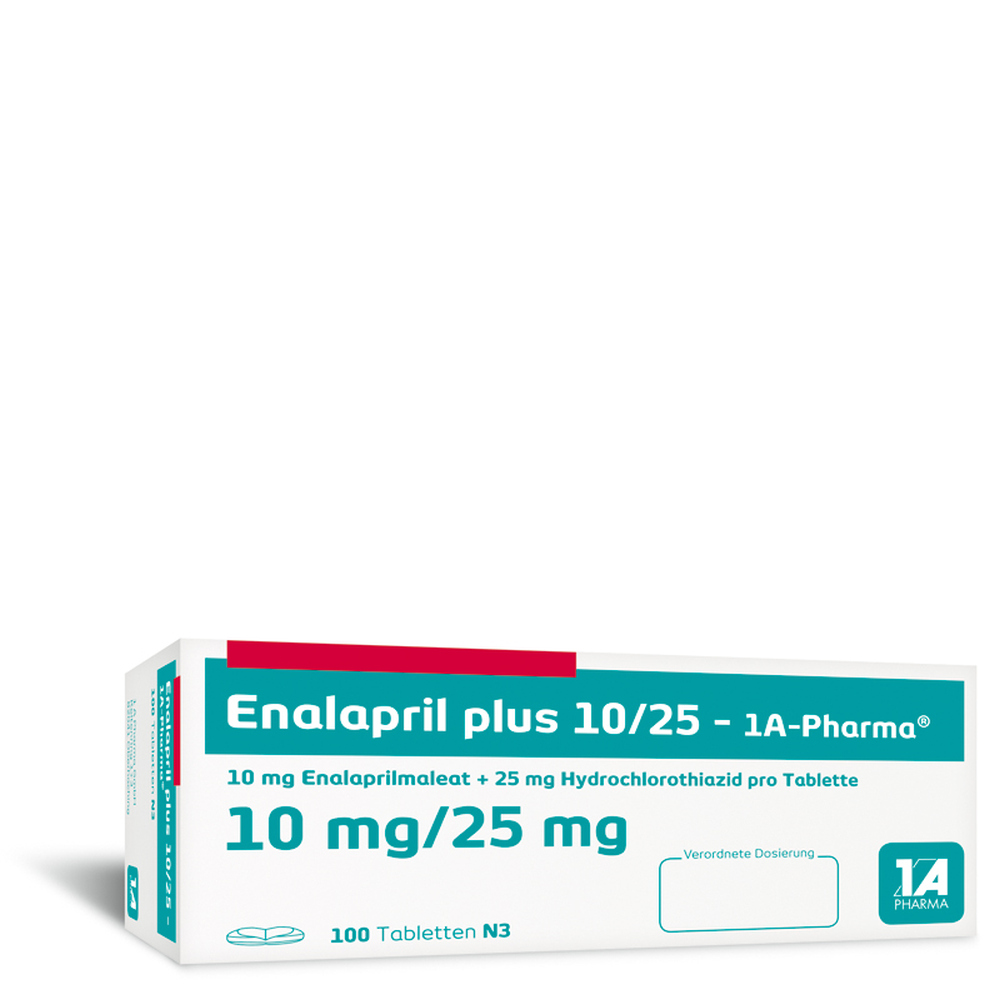 Enalapril plus 10/25-1 A Pharma 100 St Tabletten