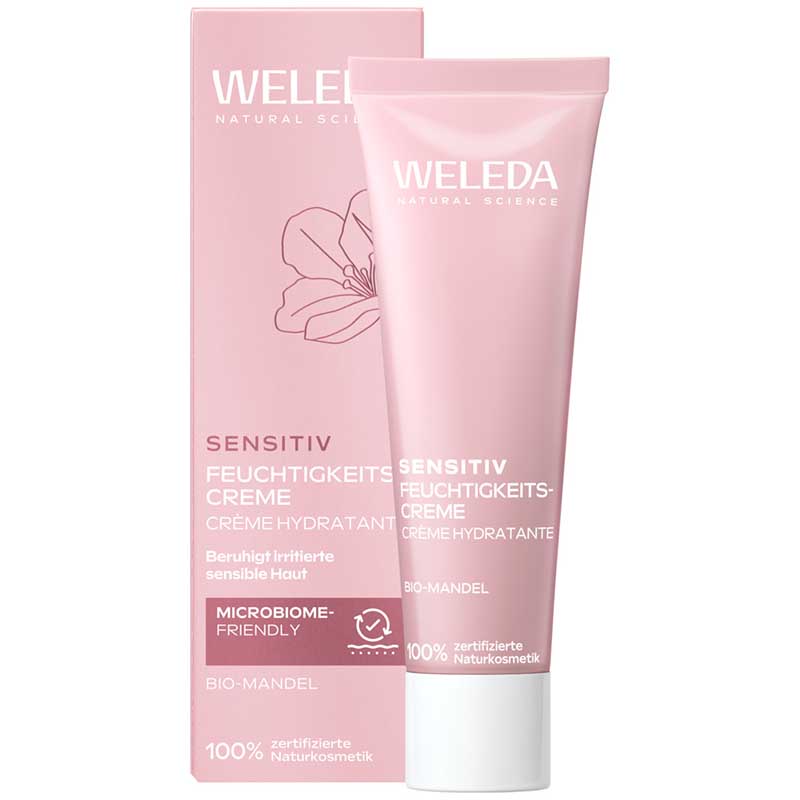 WELEDA Sensitiv Feuchtigkeitscreme Mandel 30 ml Creme