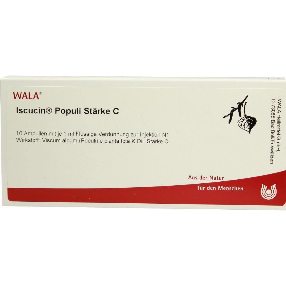 Iscucin Populi Stärke C Ampullen 10X1 ml Ampullen