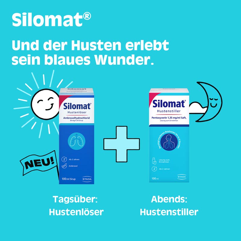 Silomat Hustenl&ouml;ser Ambroxolhydrochlorid 250 ml Sirup