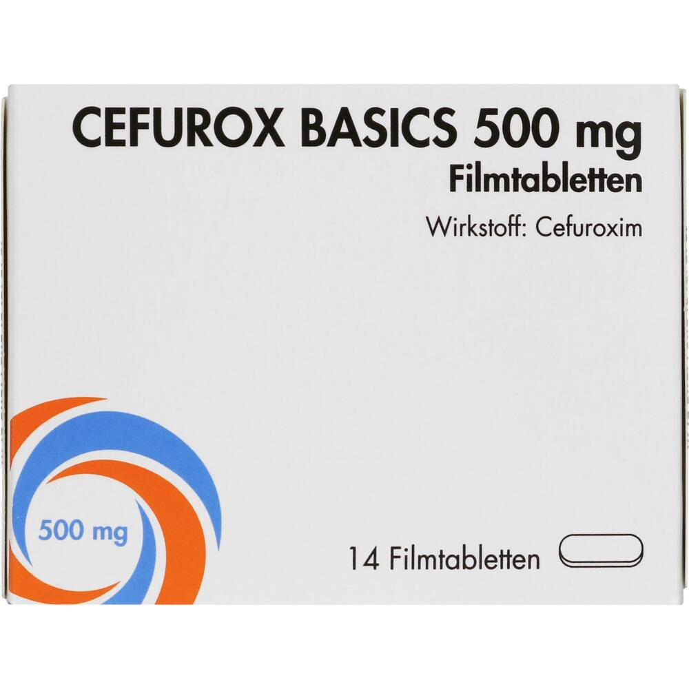 CEFUROX BASICS 500mg 14 St Filmtabletten