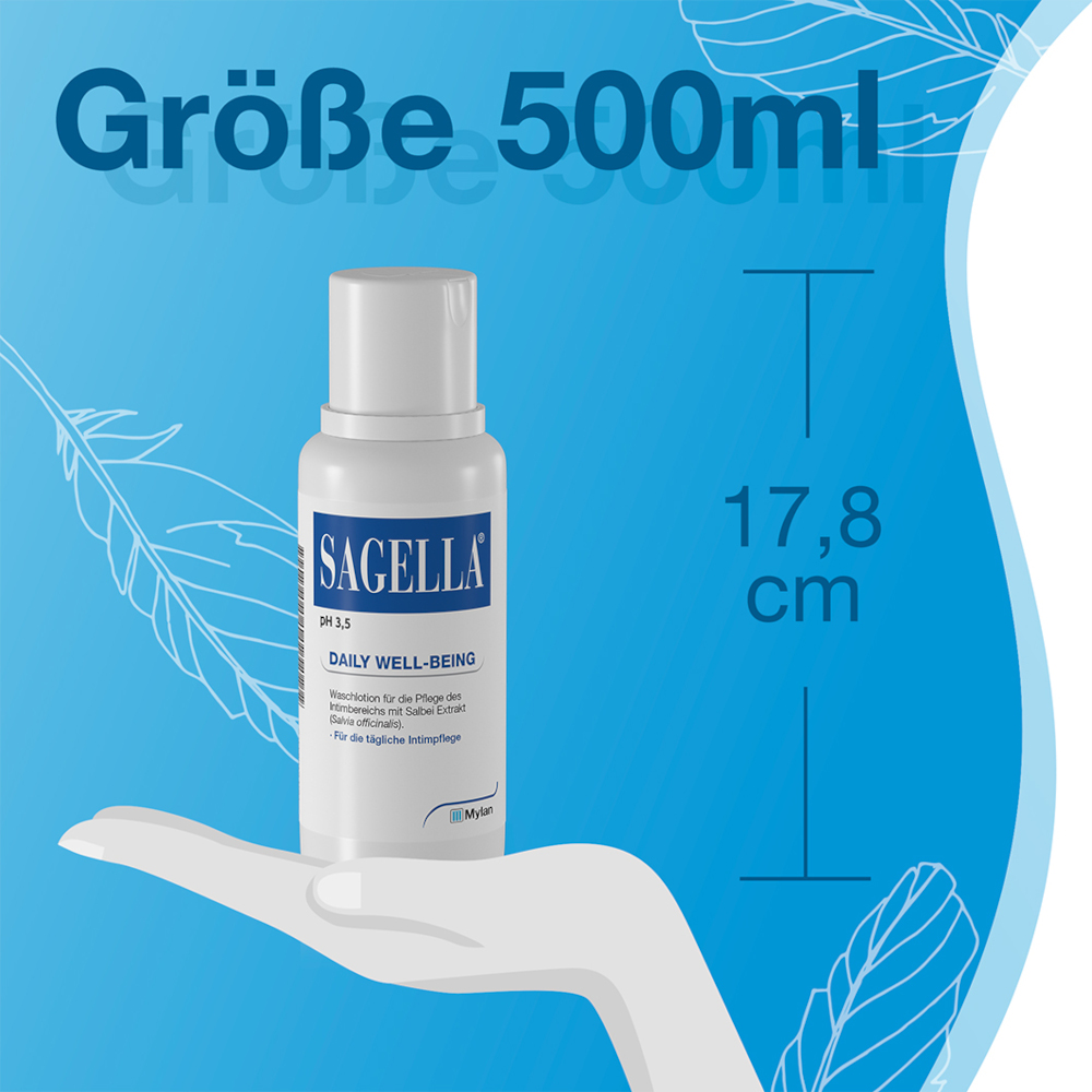 SAGELLA pH 3,5 DAILY WELL-BEING 500 ml Emulsion