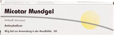 Micotar Mundgel 40 g Gel
