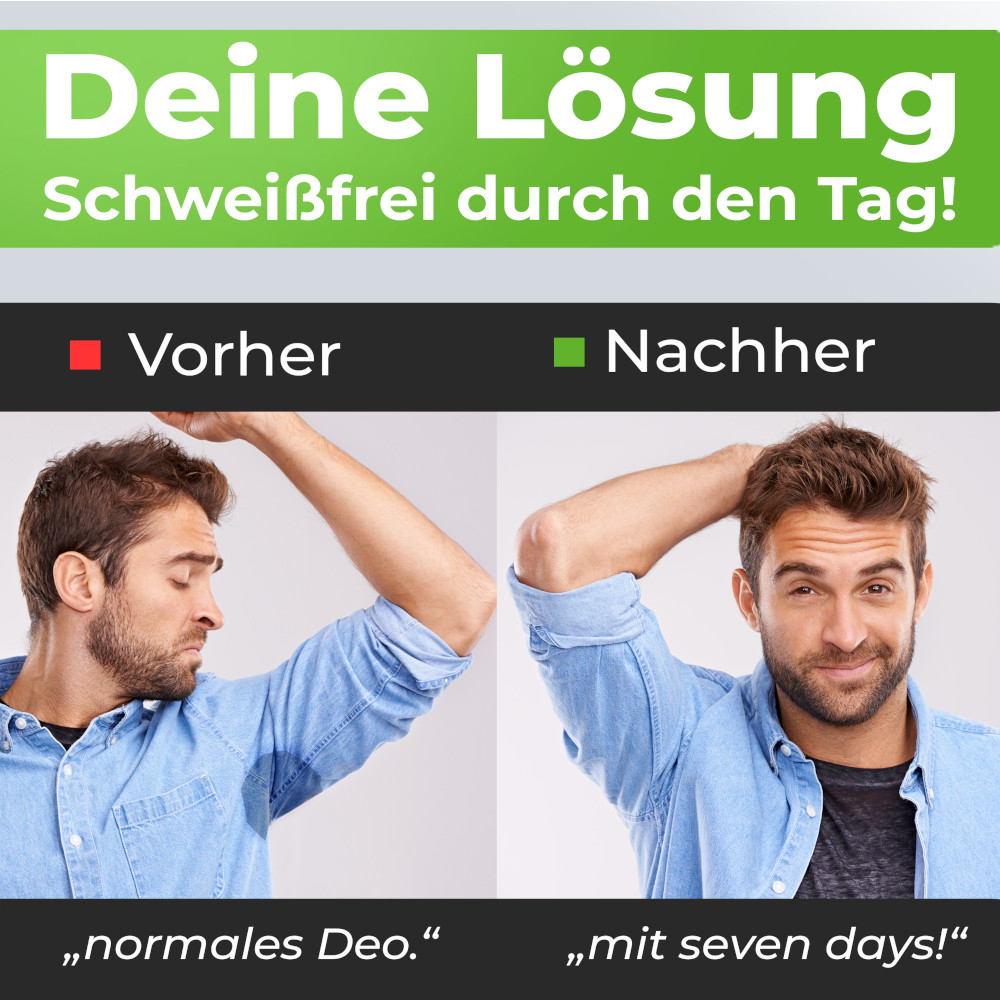 SEVEN DAYS Das Antitranspirant Roll-on Big Ball 50 ml