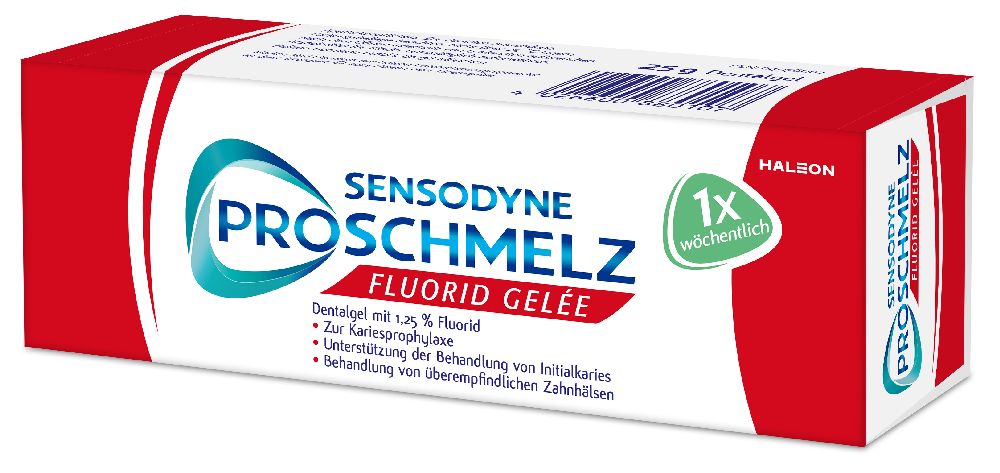 SENSODYNE PROSCHMELZ FLUORID GELEE 1,25% 25 g Gel