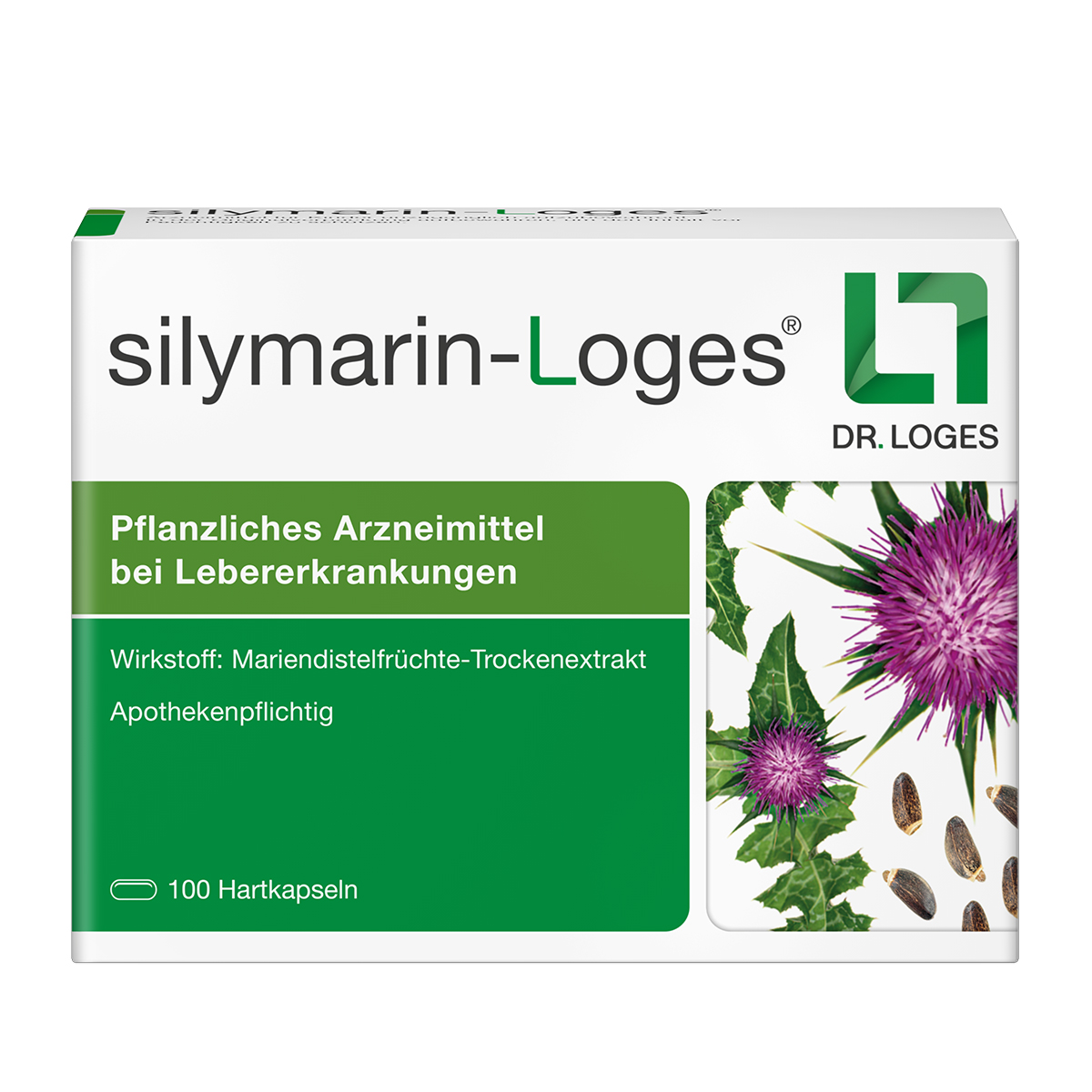 silymarin-Loges 100 St Hartkapseln