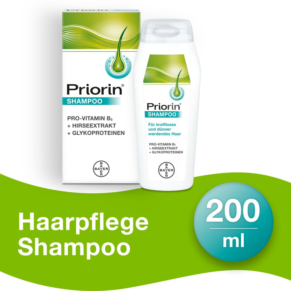 Priorin Shampoo für kraftloses dünner werdendes Haar 200 ml Shampoo