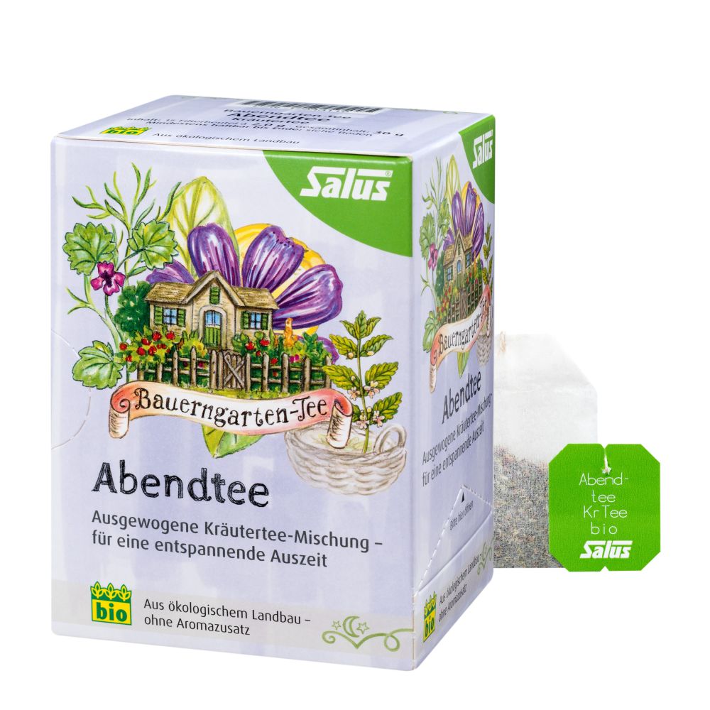 Saus Bauerngarten-Abendtee Kräutertee 15 St Filterbeutel