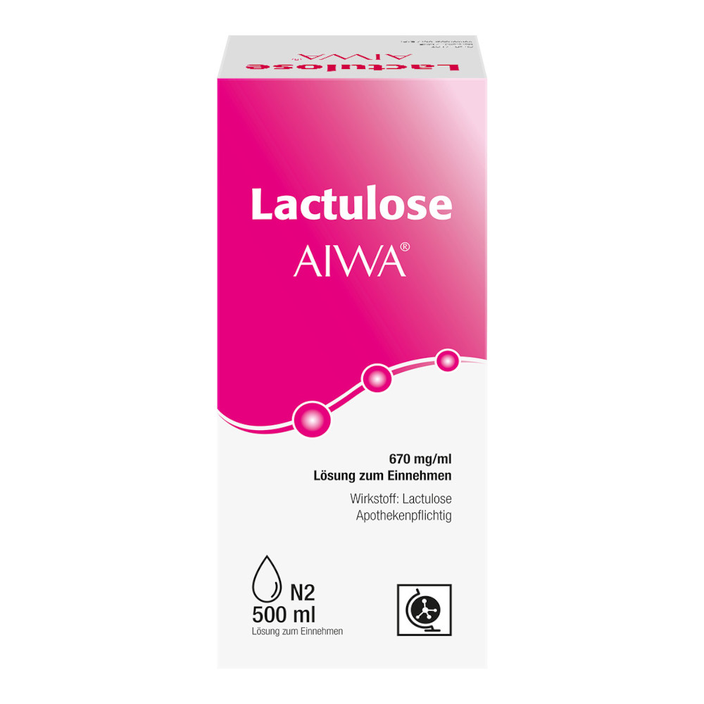 Lactulose AIWA 670mg/ml 500 ml Lösung zum Einnehmen