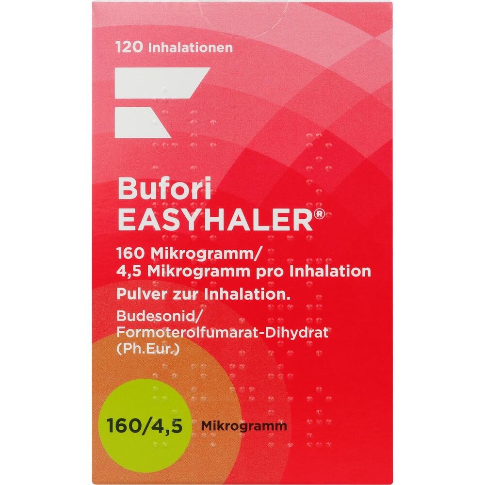 Bufori Easyhaler 160 µg/4,5 µg 1 St Inhalationspulver