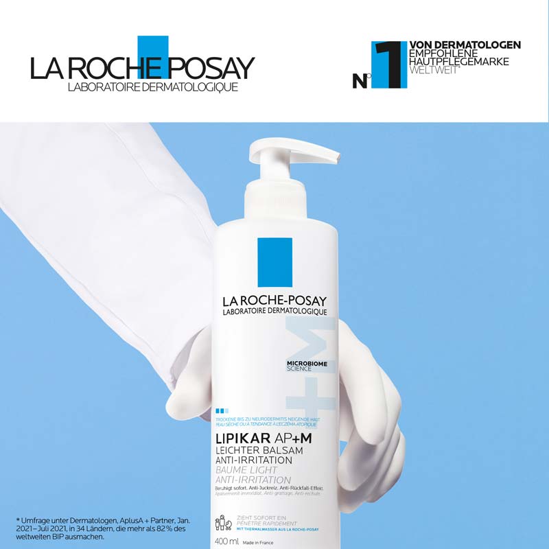 LA ROCHE-POSAY LIPIKAR AP+M LEICHTER BALSAM 400 ml Lotion