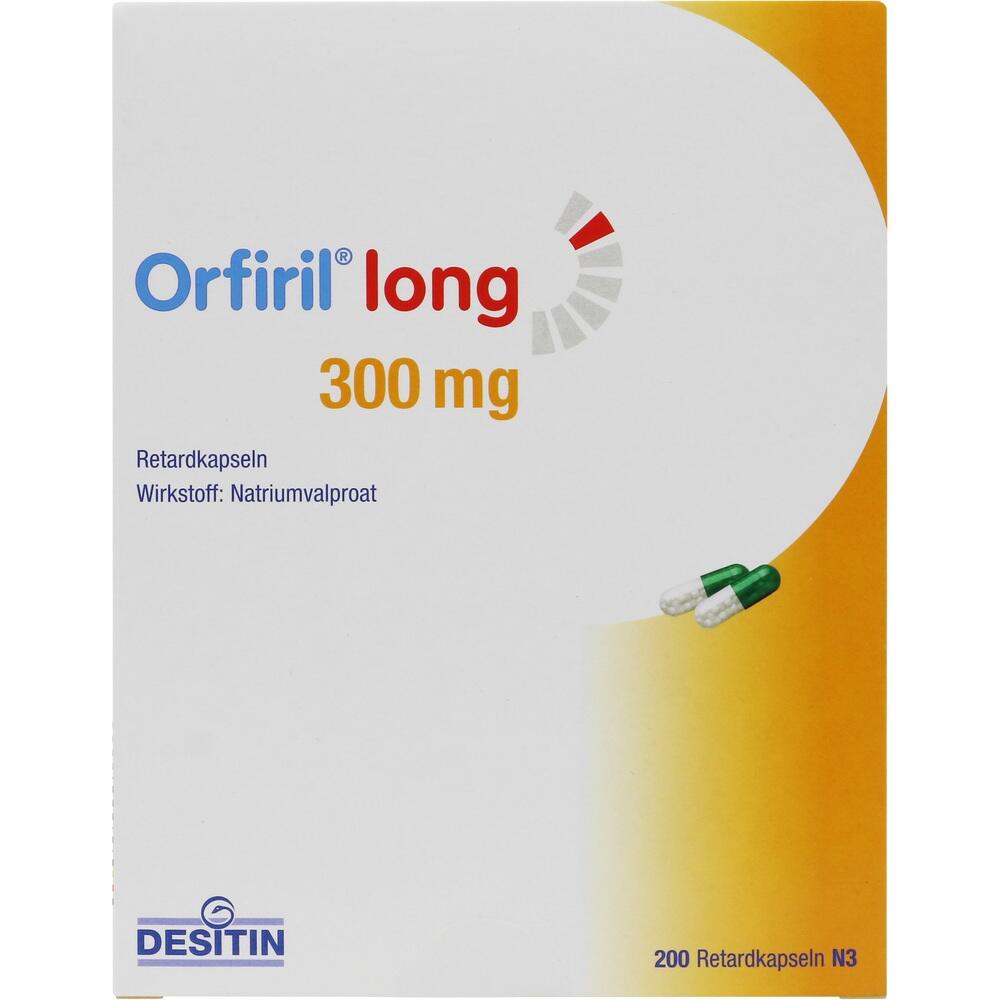 Orfiril long 300mg 200 St Retard-Kapseln