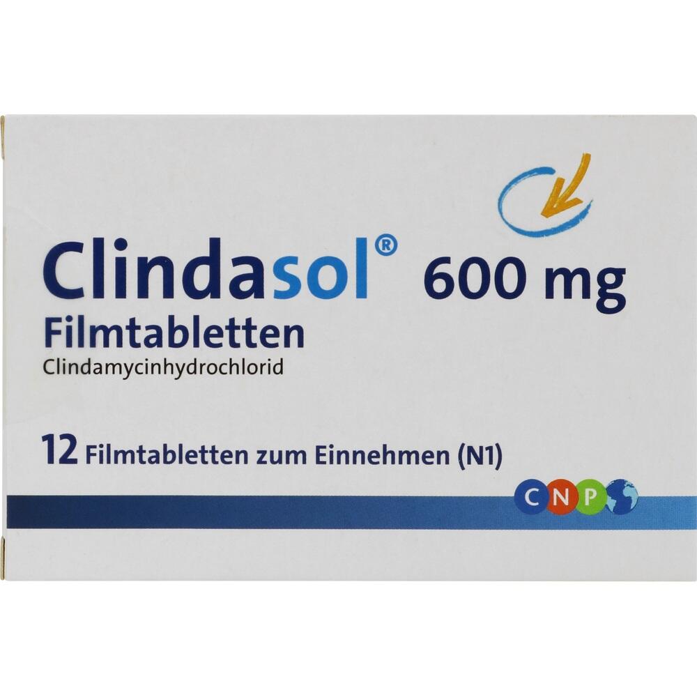 Clindasol 600mg 12 St Filmtabletten
