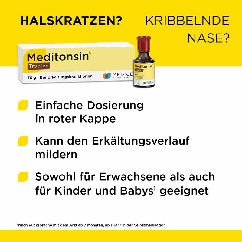 Meditonsin Tropfen  70 g Mischung