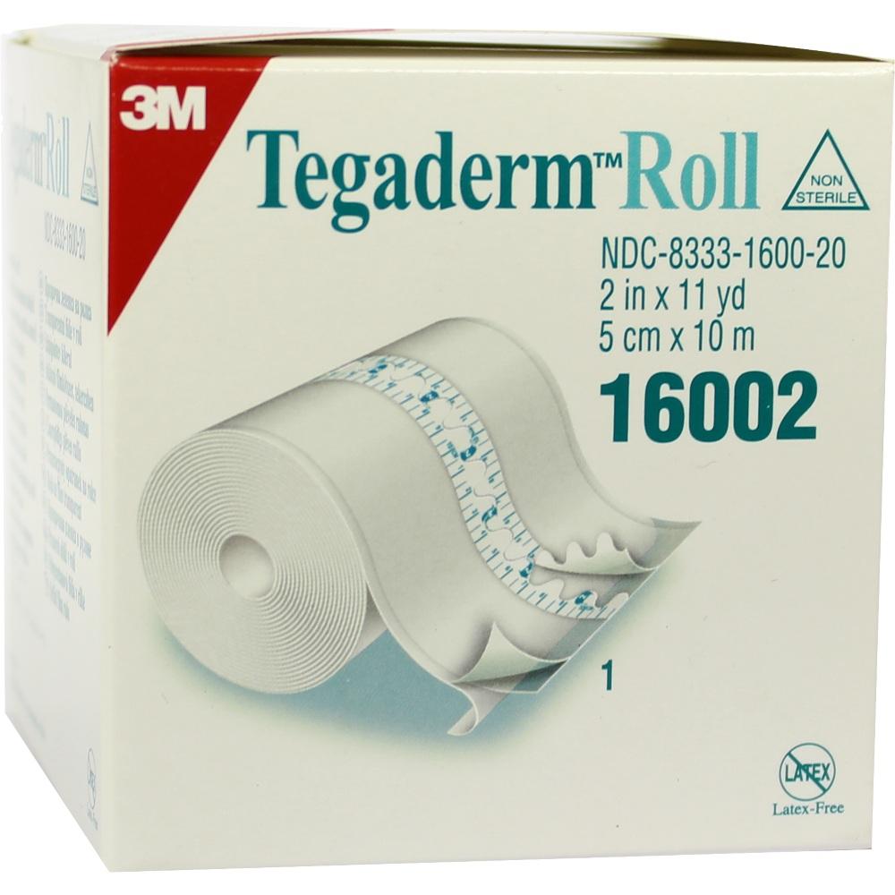 TEGADERM 3M Pflaster 5 cmx10 m Rolle 16002 1 St Pflaster