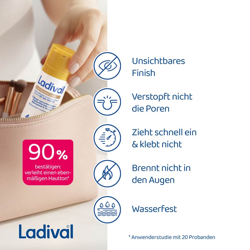 Ladival Anti-Pigment Getönt Ganzjährige Sonnenschutz-Creme Gesicht LSF 50+ 50 ml Creme