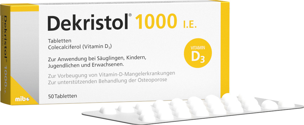 Dekristol 1000 I.E.  50 St Tabletten