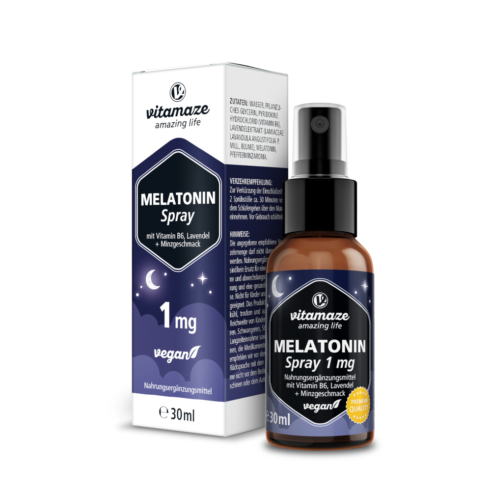 vitamaze MELATONIN SPRAY 1 mg  30 ml Spray