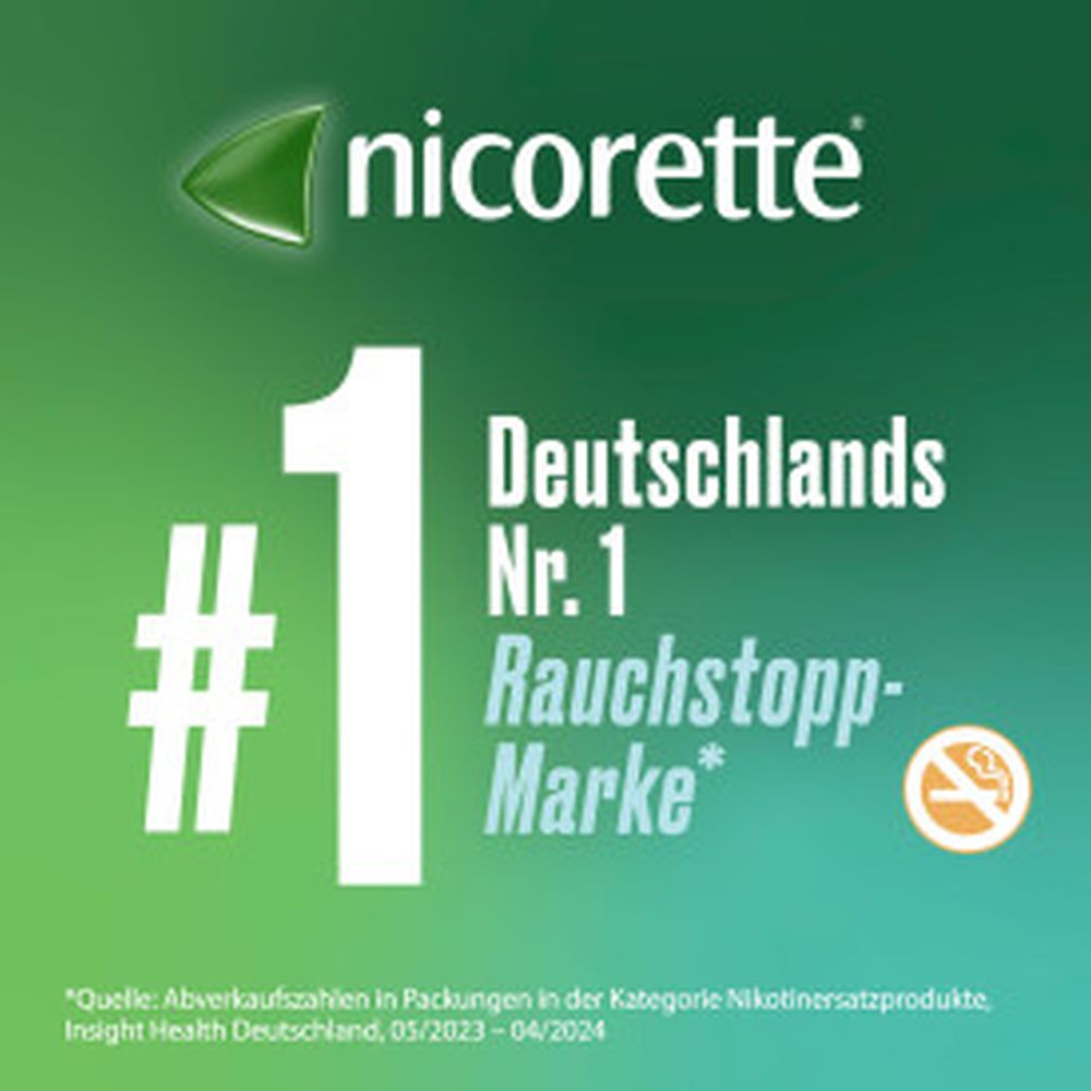 nicorette Lutschtablette freshmint 2 mg Nikotin zur Raucherentwöhnung 160 St Lutschtabletten