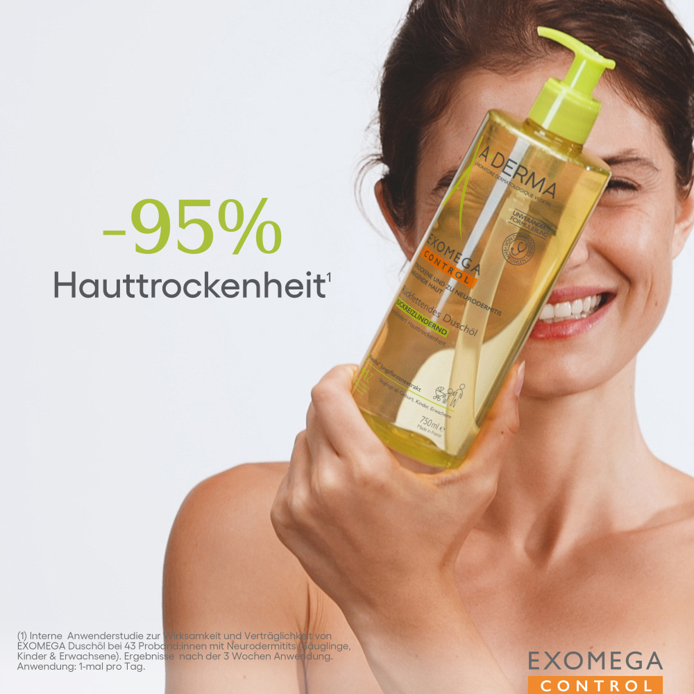 A-DERMA EXOMEGA Control Duschöl 200 ml Duschgel