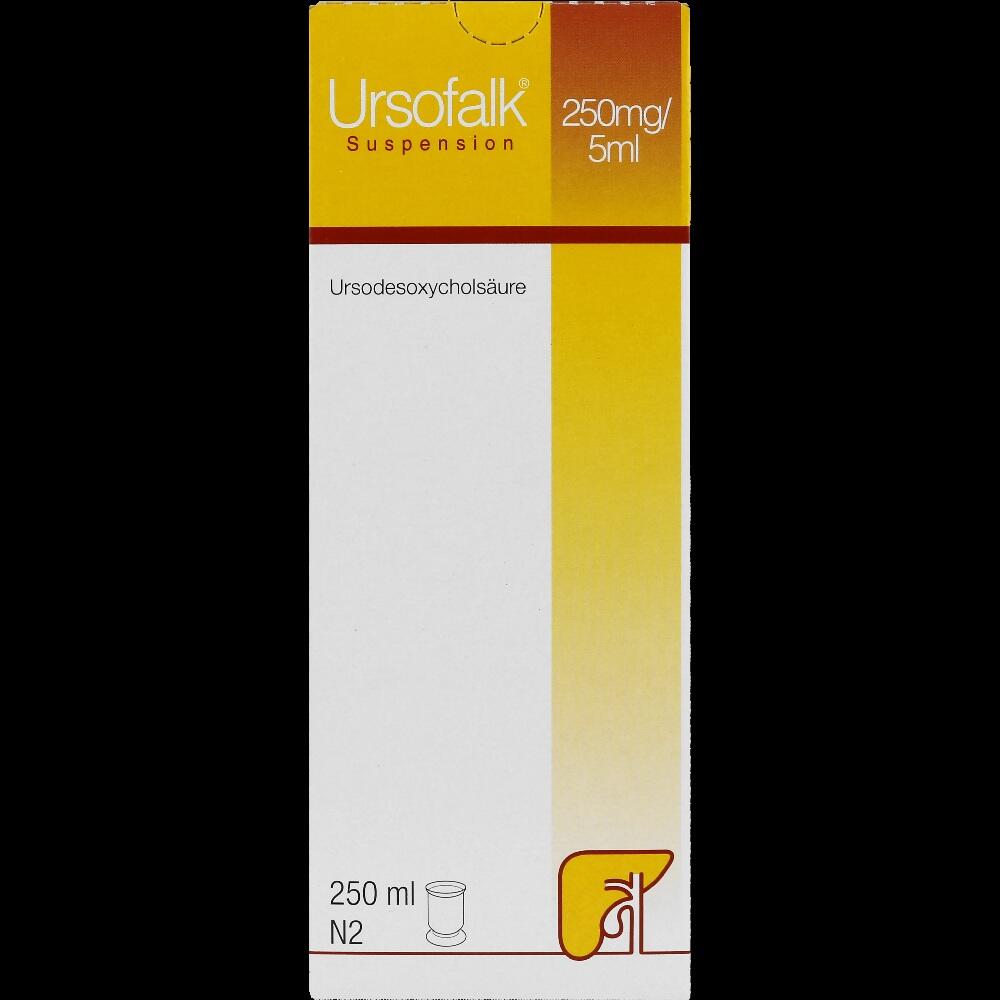 URSOFALK 250 mg/5 ml Suspension 250 ml Suspension