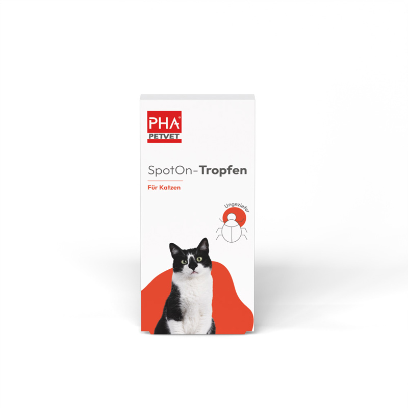PHA Spot-on Tropfen für Katzen 2X1.5 ml Tropfen