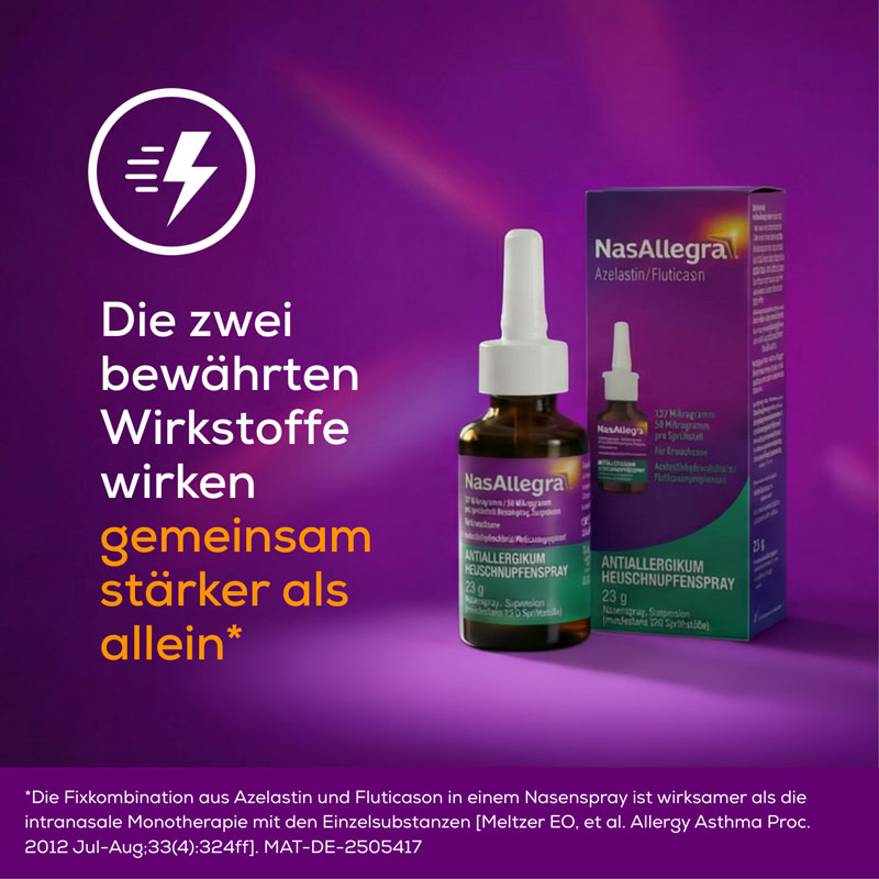 NasAllegra ANTIALLERGIKUM HEUSCHNUPFENSPRAY 23 g Nasenspray