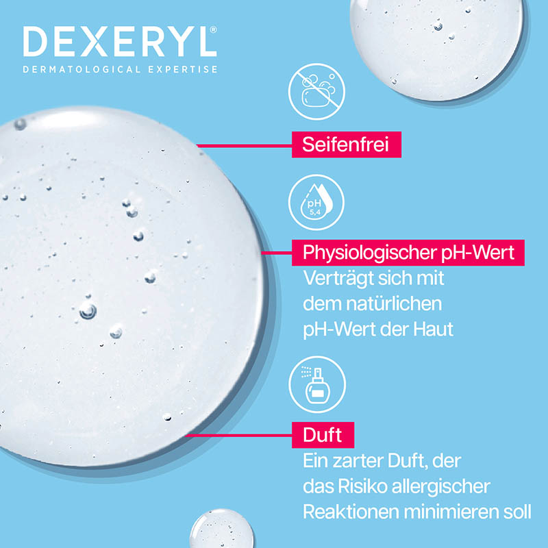 DEXERYL Feuchtigkeitsspendendes Duschgel 500 ml Duschgel