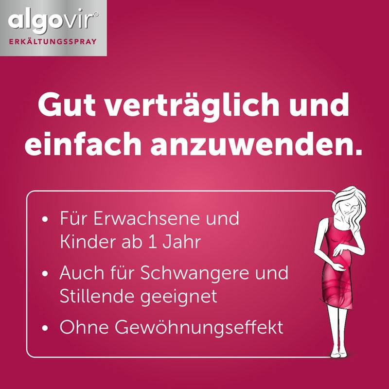 algovir ERKÄLTUNGSSPRAY Effekt 20 ml Spray