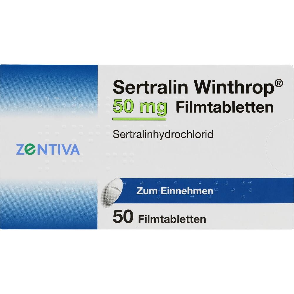 Sertralin Winthrop 50mg 50 St Filmtabletten