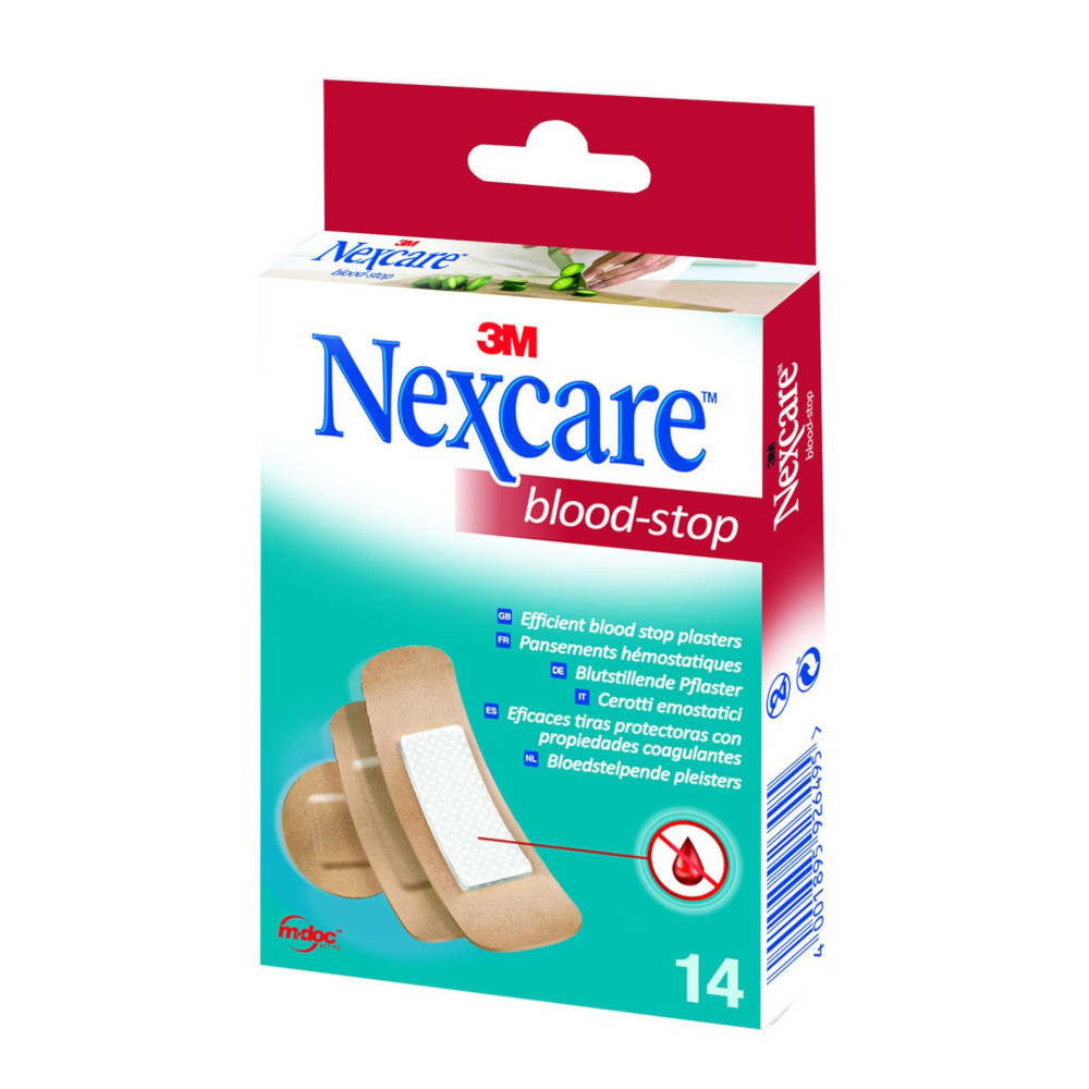 Nexcare Blood Stop Pflasterstrips 14 St Pflaster