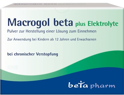 Macrogol beta plus Elektrolyte 10 St Pulver zur Herstellung einer Lösung zum Einnehmen